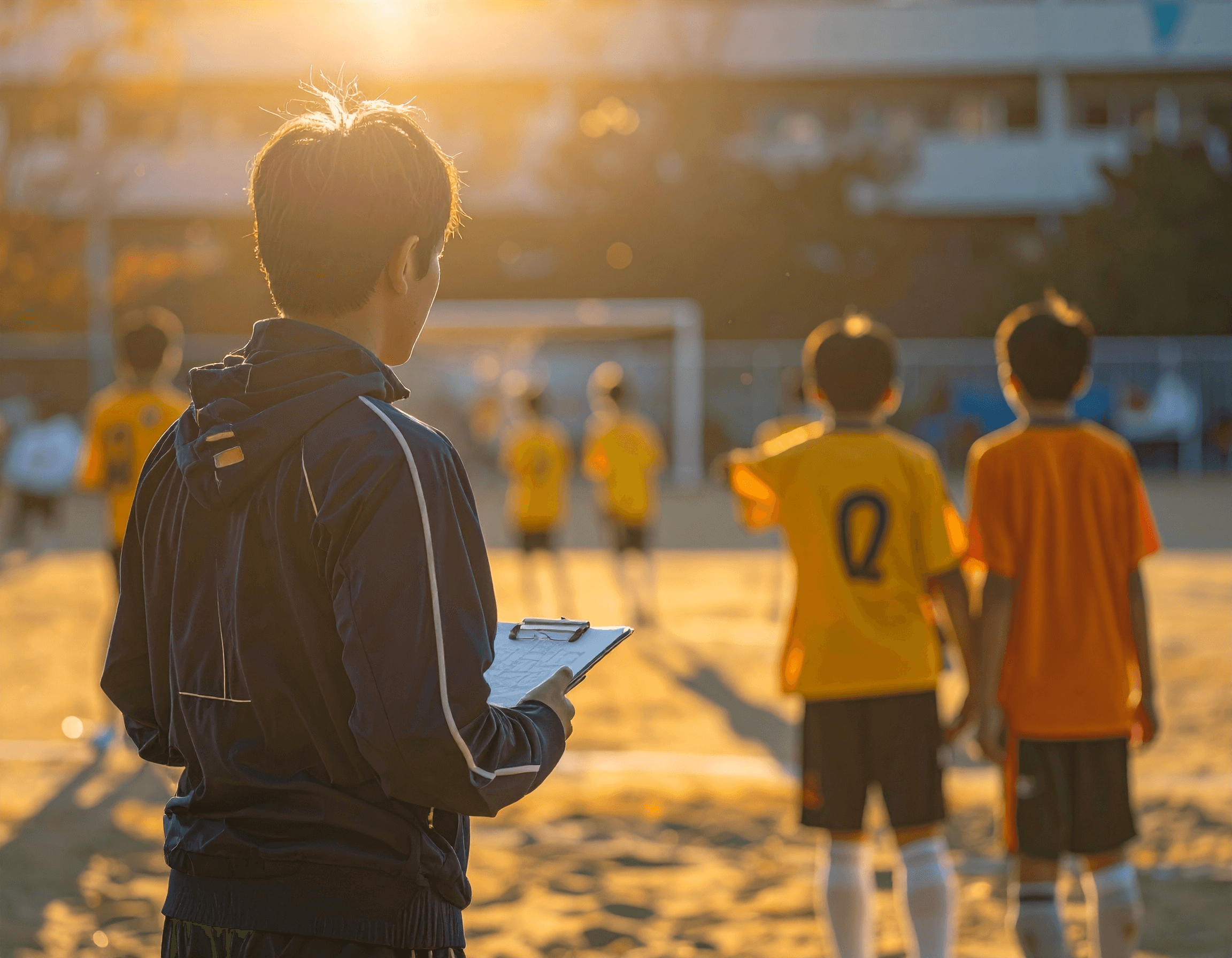チーム練習風景